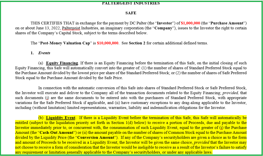 Why I Hate Liquidation&nbsp;Preferences