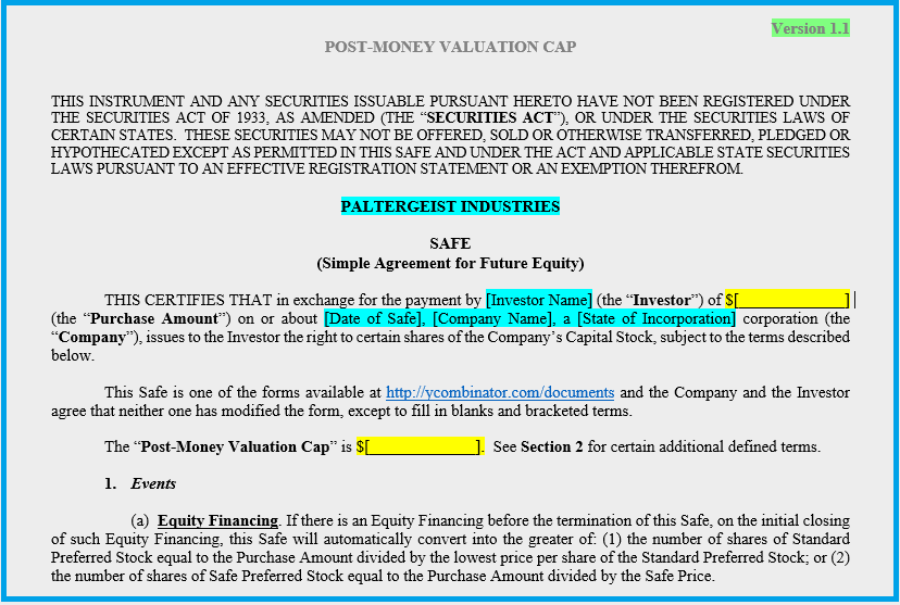 Everything Startups Need to Know About the SAFE&nbsp;Agreement